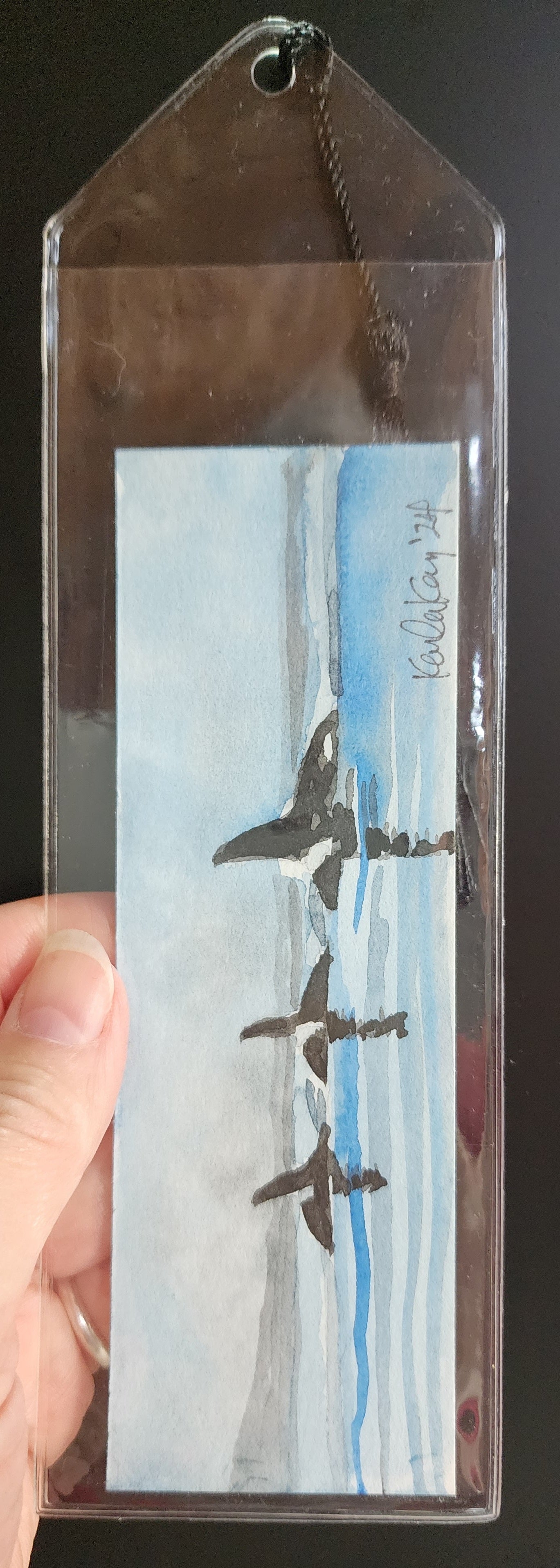 Miniature 3 Orcas (3 Amigos) Painting